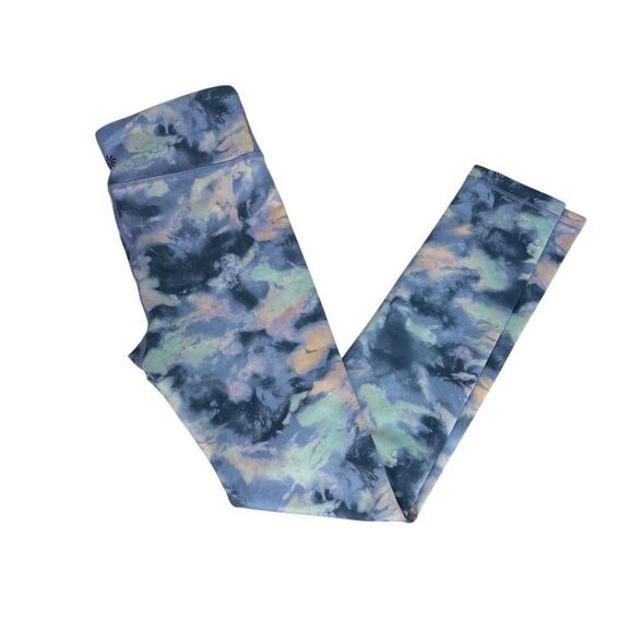 Athleta Girl High Rise Printed Chit Chat Tight size XL 14 - Picture 3 of 6